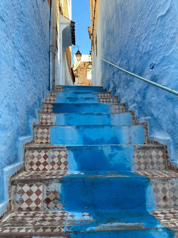 Chefchaouen - Morocco’s Blue Pearl and Its Photogenic Alleys - Stairs