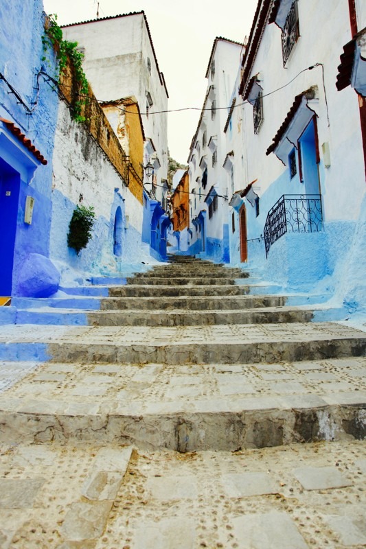 Chefchaouen - Morocco’s Blue Pearl and Its Photogenic Alleys - Stairs