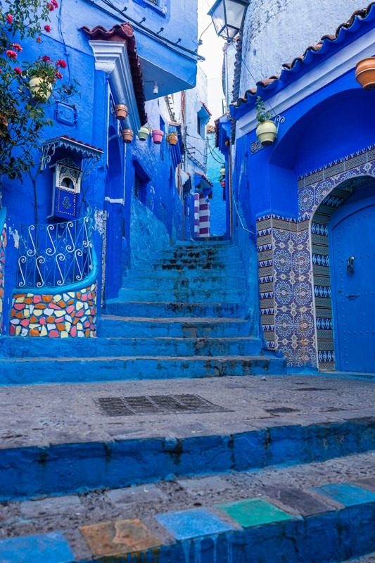 Chefchaouen - Morocco’s Blue Pearl and Its Photogenic Alleys - Stairs