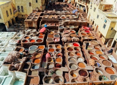 Chouara Tanneries, Fes, Morocco