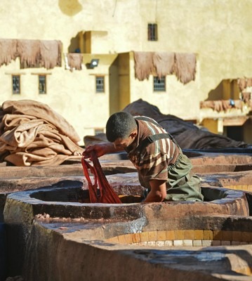 Chouara Tanneries, Fes, Morocco