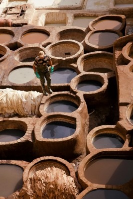 Chouara Tanneries, Fes, Morocco