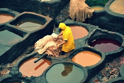 Chouara Tanneries, Fes, Morocco