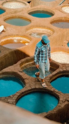 Chouara Tanneries, Fes, Morocco