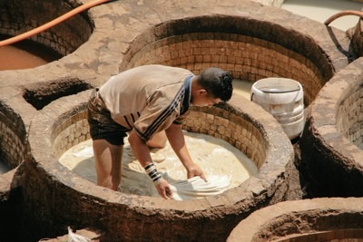 Chouara Tanneries, Fes, Morocco