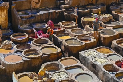 Chouara Tanneries, Fes, Morocco