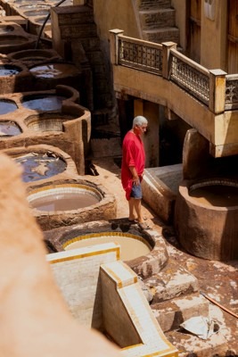Chouara Tanneries, Fes, Morocco