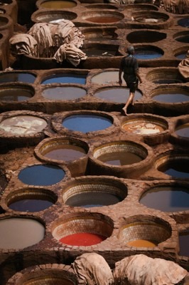 Chouara Tanneries, Fes, Morocco