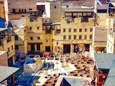 Chouara Tanneries, Fes, Morocco