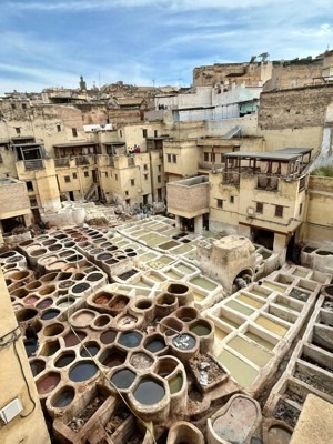 Chouara Tanneries, Fes, Morocco