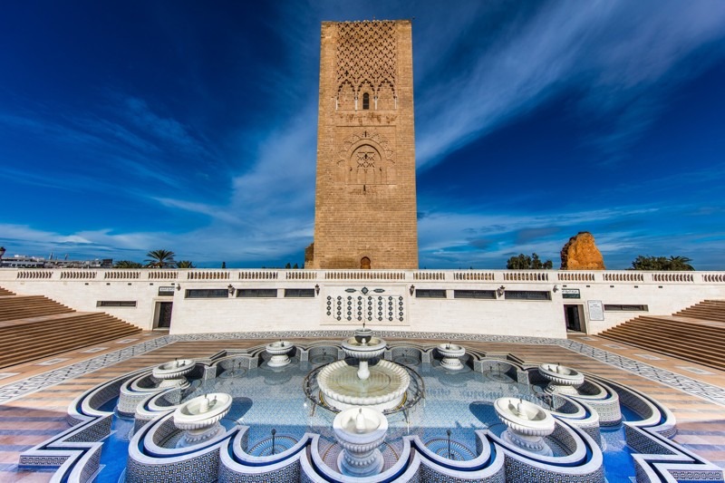 Hassan Tower, Rabat, Morocco