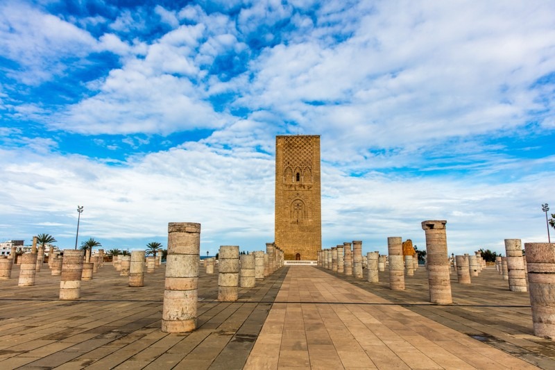 Hassan Tower, Rabat, Morocco