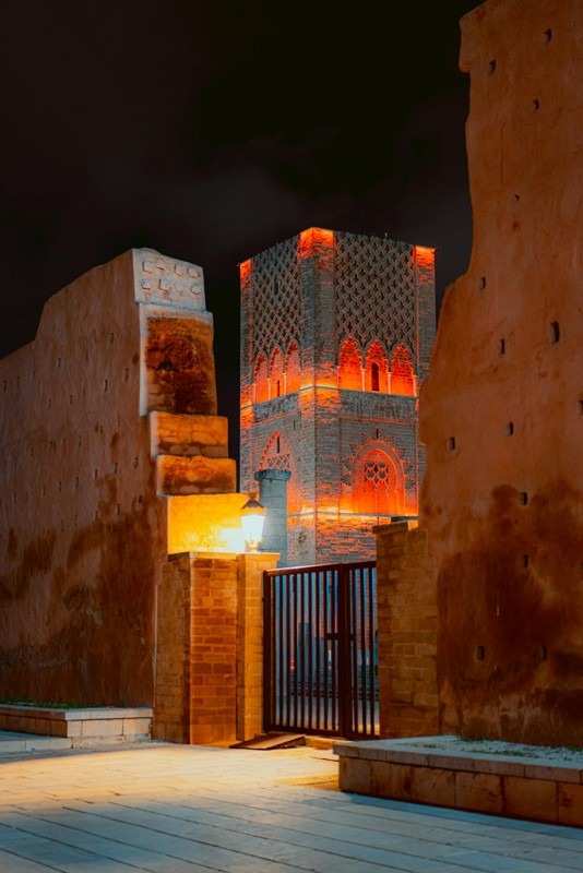 Hassan Tower, Rabat, Morocco