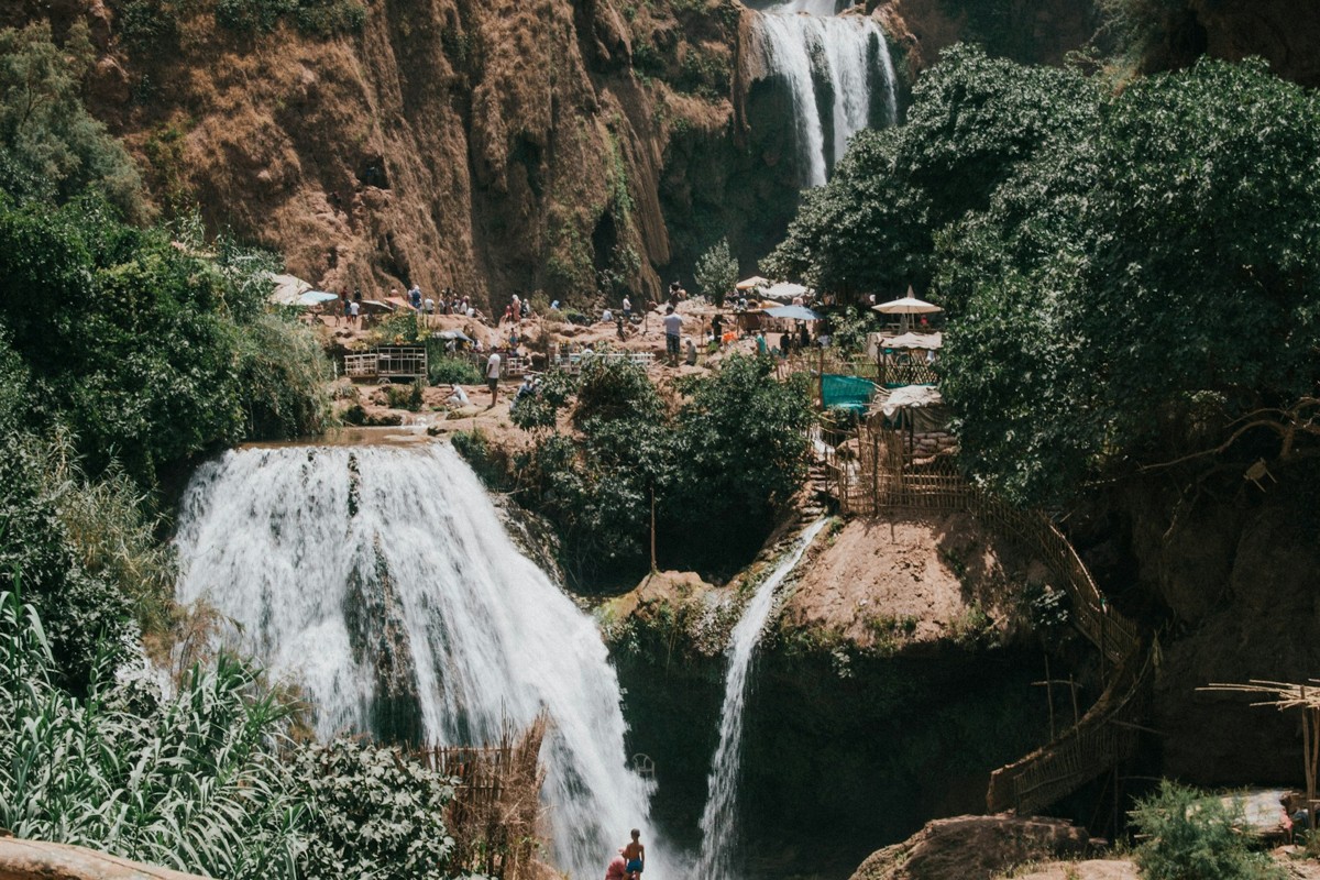 Hidden Waterfalls Near Ouzoud