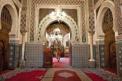 Mausoleum of Moulay Idriss II, Fes, Morocco