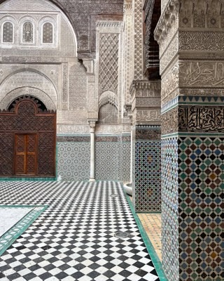 Medersa Attarine, Fes, Morocco