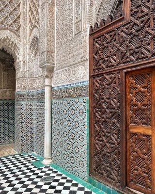Medersa Attarine, Fes, Morocco