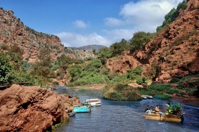 Must see in Marrakech, Morocco - Day Trip to Ouzoud Waterfalls