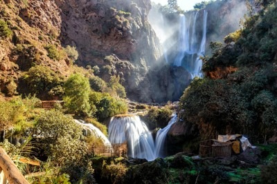 Must see in Marrakech, Morocco - Day Trip to Ouzoud Waterfalls
