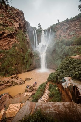 Must see in Marrakech, Morocco - Day Trip to Ouzoud Waterfalls