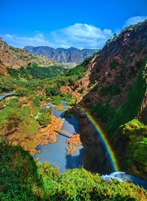 Must see in Marrakech, Morocco - Day Trip to Ouzoud Waterfalls
