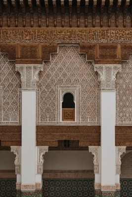 Must see in Marrakech, Morocco - Learn at Ben Youssef Madrasa