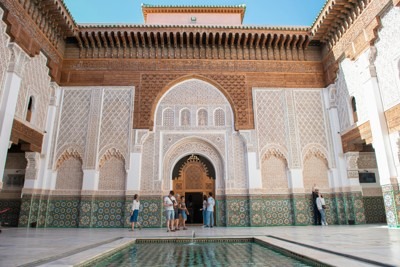 Must see in Marrakech, Morocco - Learn at Ben Youssef Madrasa