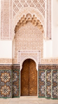 Must see in Marrakech, Morocco - Learn at Ben Youssef Madrasa