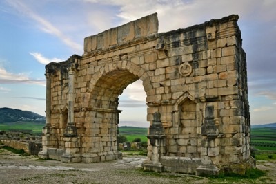 Oualili, Volubilis, Roman ruin, Fes, Morocco