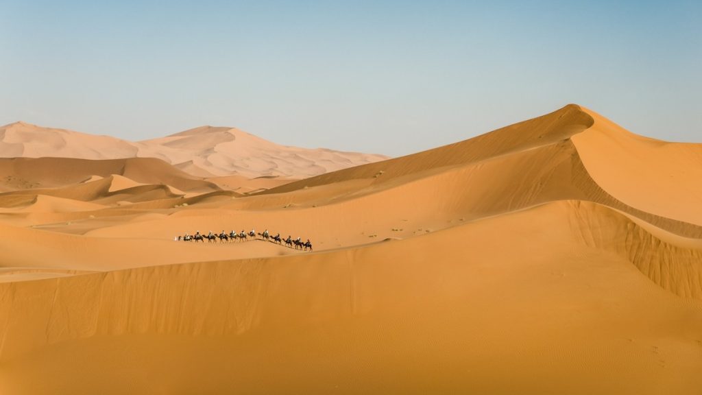 Golden Sea, Merzouga, Morocco