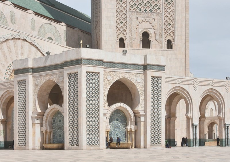 Hassan II Mosque, Casablanca, Morocco