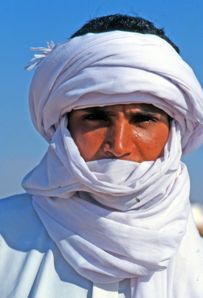 Head covering, Merzouga, Morocco