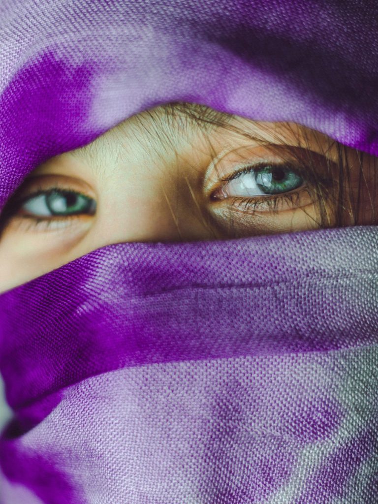 Head covering, Merzouga, Morocco