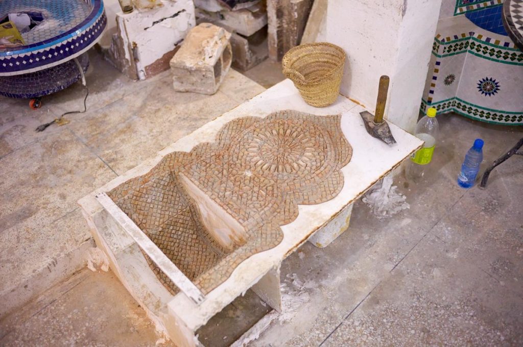 How Zellige tiles are made - Handmade Moroccan tile, Morocco