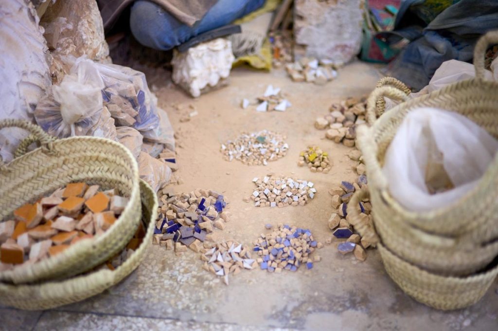 How Zellige tiles are made - Handmade Moroccan tile, Morocco