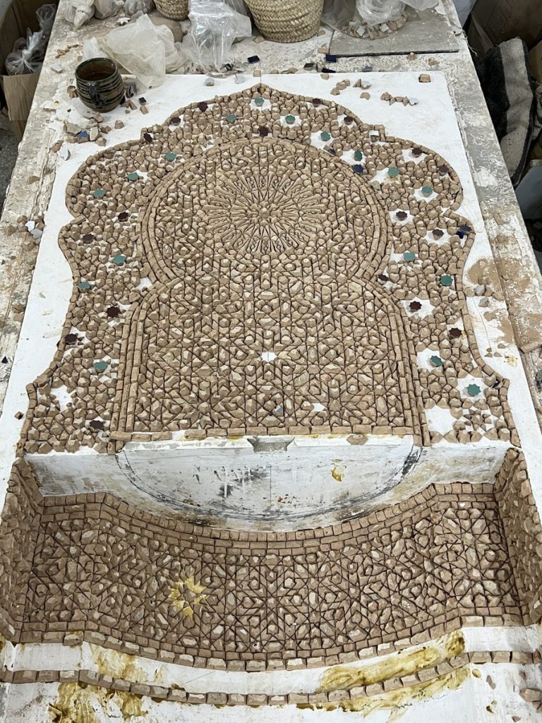How Zellige tiles are made - Handmade Moroccan tile, Morocco