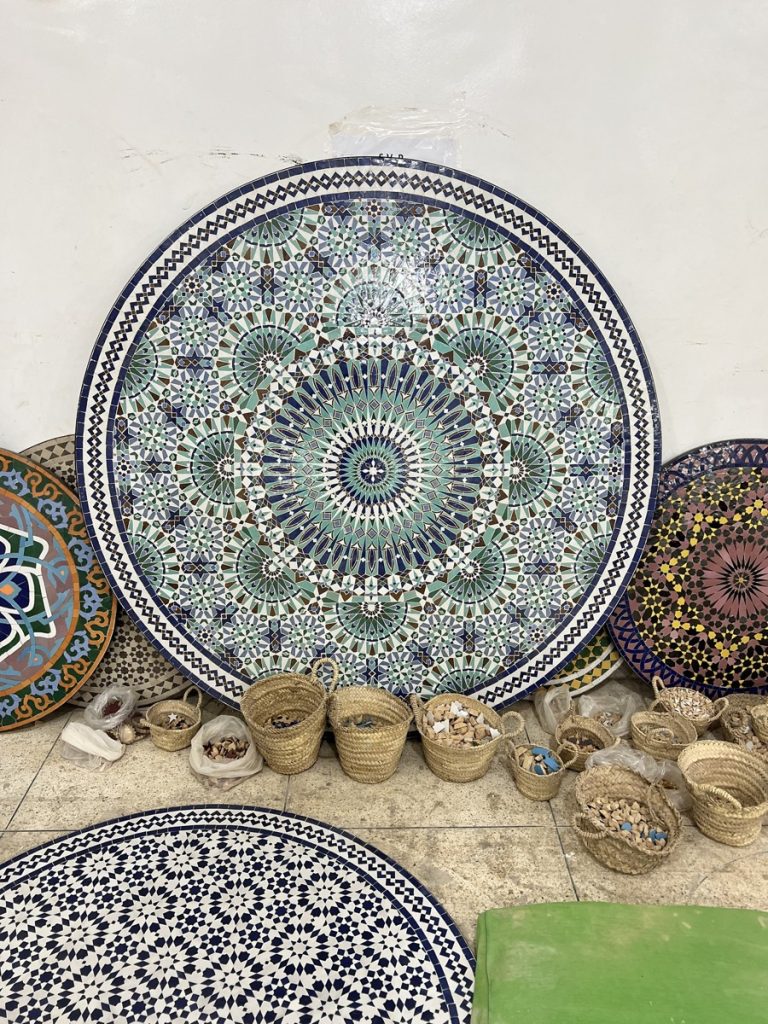 How Zellige tiles are made - Handmade Moroccan tile, Morocco