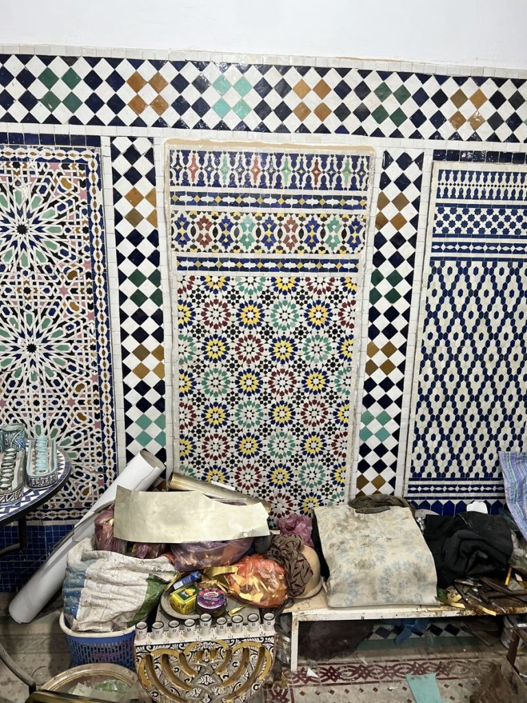 How Zellige tiles are made - Handmade Moroccan tile, Morocco