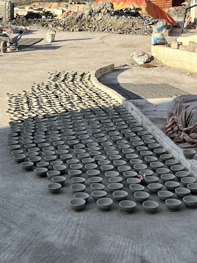 How Zellige tiles are made - Handmade Moroccan tile, Morocco