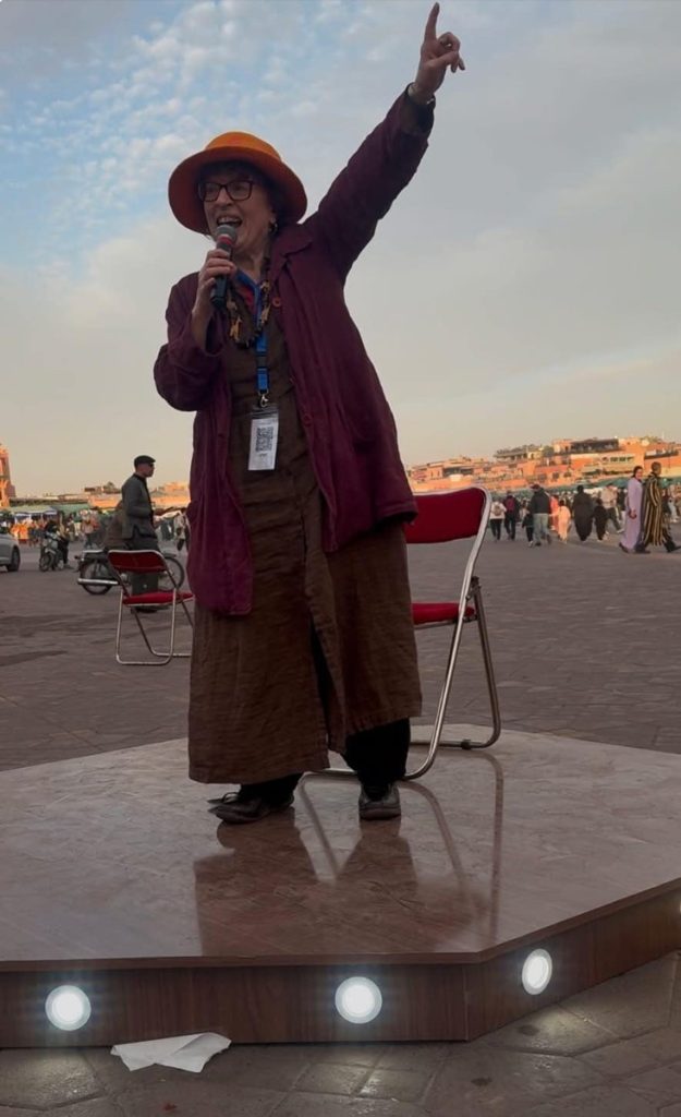 Jemaa el-Fna Square\the Marrakech International Storytelling, Marrakech, Morocco
