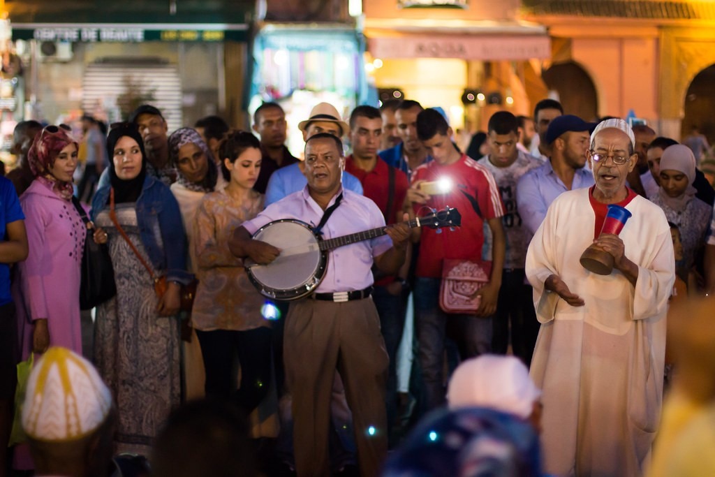 Jemaa el-Fna Square\the Marrakech International Storytelling, Marrakech, Morocco