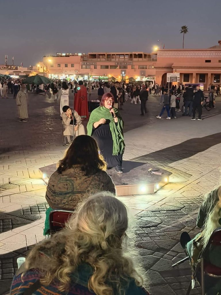 Jemaa el-Fna Square\the Marrakech International Storytelling, Marrakech, Morocco