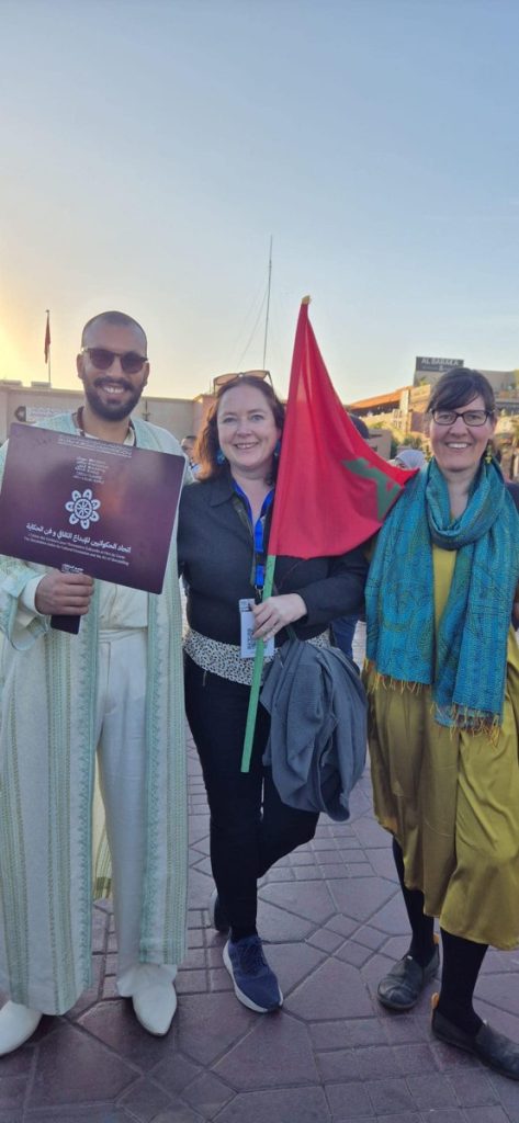 Jemaa el-Fna Square\the Marrakech International Storytelling, Marrakech, Morocco