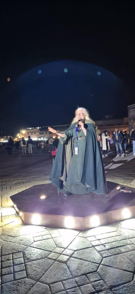 Jemaa el-Fna Square\the Marrakech International Storytelling, Marrakech, Morocco
