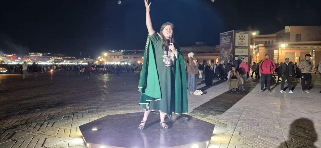 Jemaa el-Fna Square\the Marrakech International Storytelling, Marrakech, Morocco