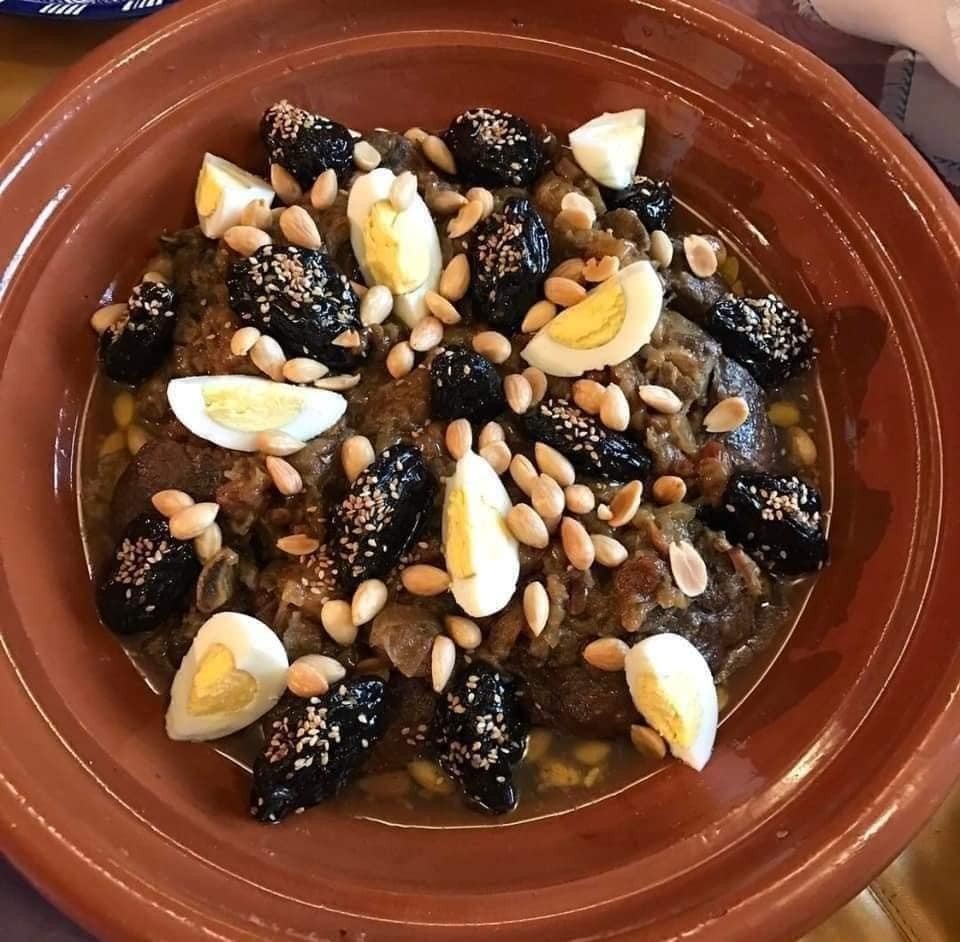 Lamb Tagine with Prunes, Morocco