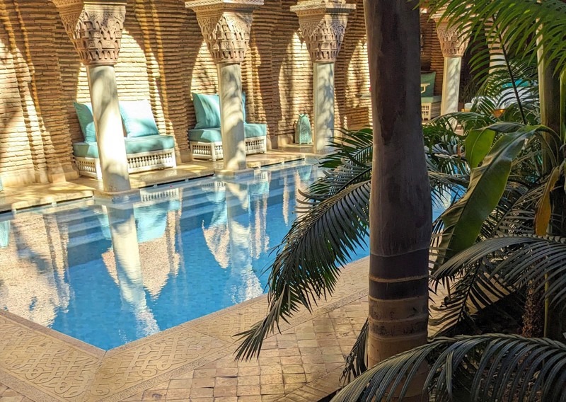 Moroccan Riads Indoor Swimming Pool - The Architecture of Moroccan Riads