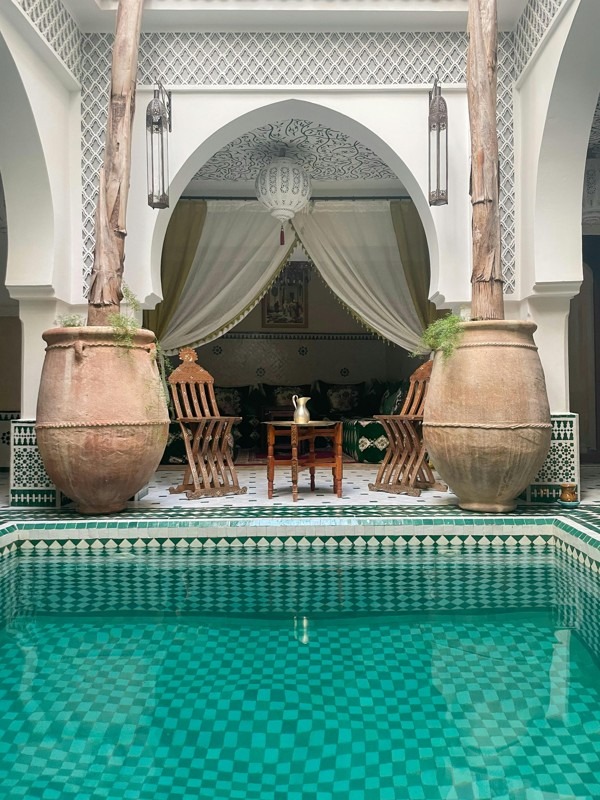 Moroccan Riads Indoor Swimming Pool - The Architecture of Moroccan Riads