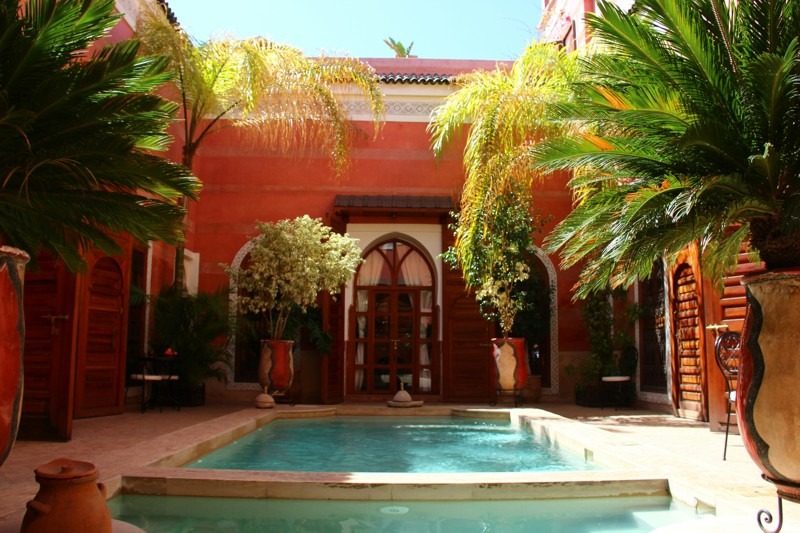 Moroccan Riads Indoor Swimming Pool - The Architecture of Moroccan Riads