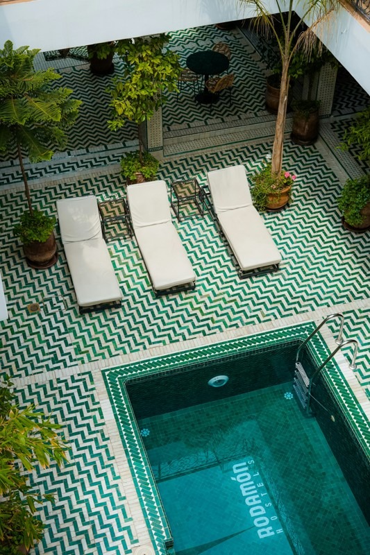 Moroccan Riads Indoor Swimming Pool - The Architecture of Moroccan Riads